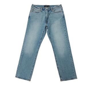 Abercrombie & Fitch Jeans Mens 34x28 Blue A&F Vintage Stretch Straight Y2K